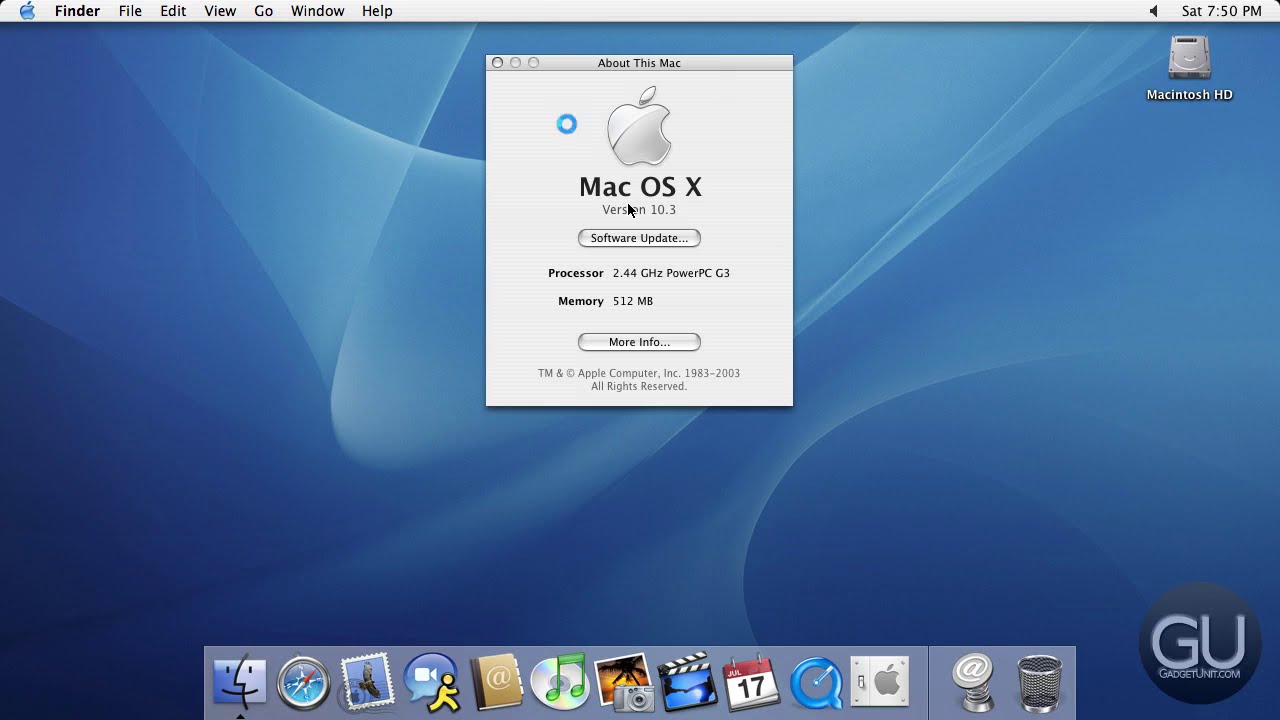 Download Mac Os X 10.3 Free